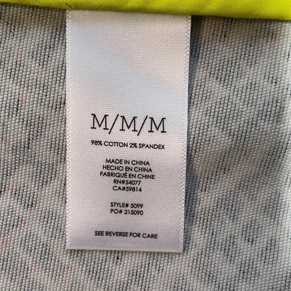 CAbi Jacket Cliffside Moto Zip Printed Blazer Black Pink Style 5099 Size Medium - Picture 11 of 11